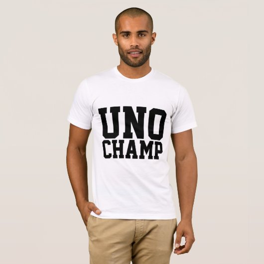 UNO KAMPIOEN T-SHIRTS (Voorkant volledig)