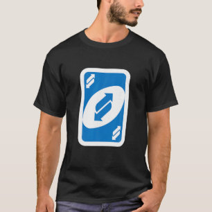 Uno Lover Kaarten Kostuum Halloween Reverse T-shirt