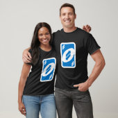 Uno Lover Kaarten Kostuum Halloween Reverse T-shirt (Unisex)
