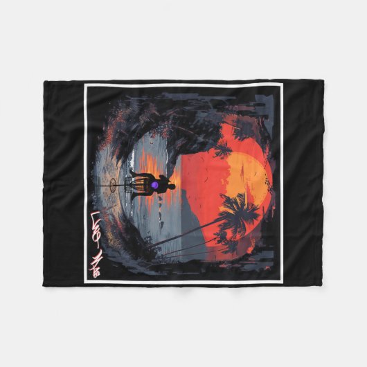 Uno Mas - Disc Golf Fleece Deken (Voorkant (Horizontaal))