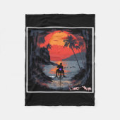 Uno Mas - Disc Golf  Fleece Deken (Voorkant)