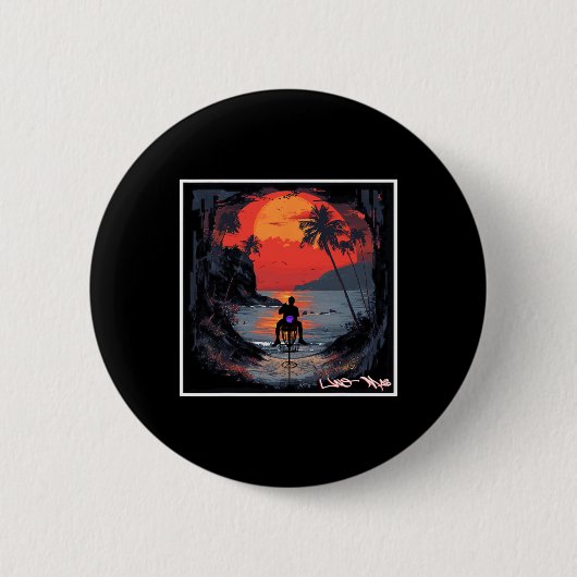 Uno Mas - Disc Golf  Ronde Button 5,7 Cm (Voorkant)