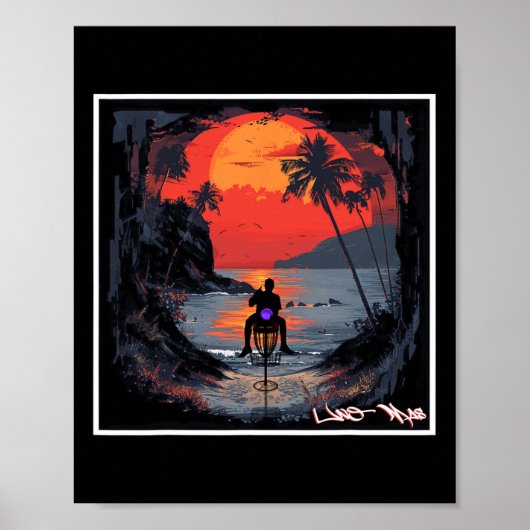 Uno Mas - Discgolf Poster (Voorkant)