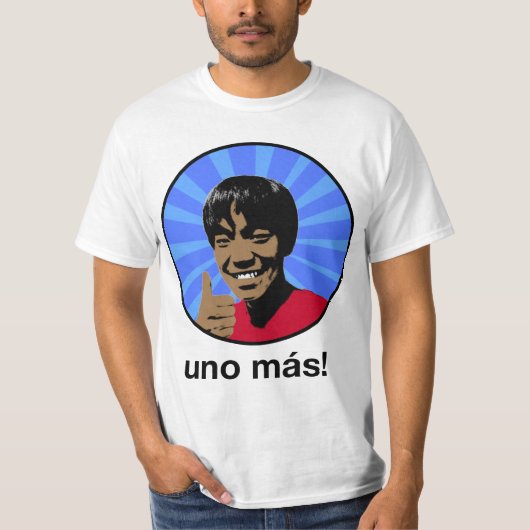 Uno Mas. T-shirt (Voorkant)