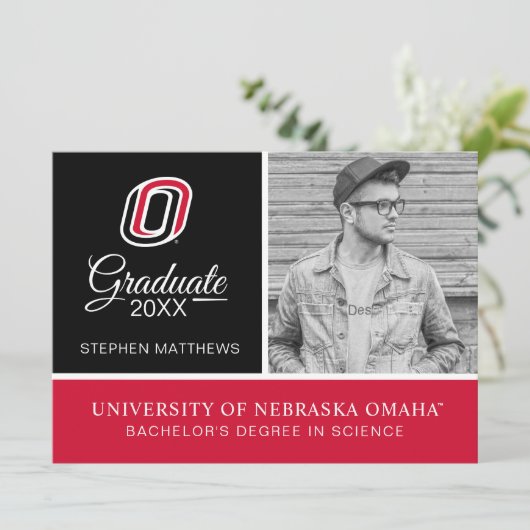 UNO Mavericks afgestudeerde Kaart (Staand voorkant)