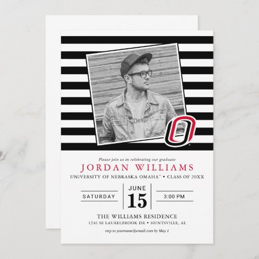 UNO Mavericks Afstuderen Aankondiging (Voorkant / Achterkant)