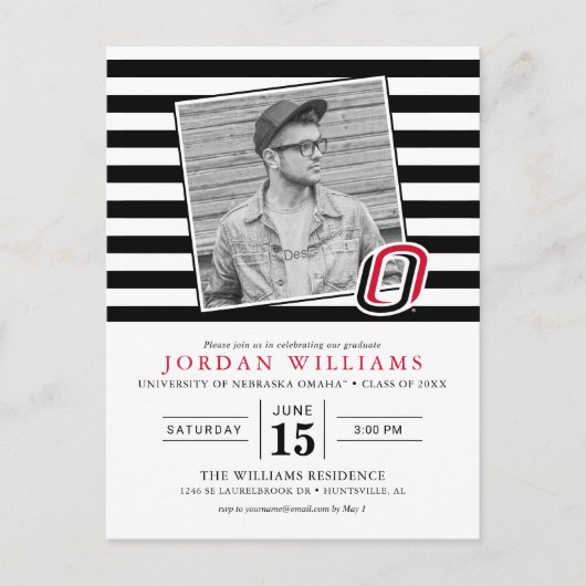 UNO Mavericks Afstuderen Aankondigingskaart (Voorkant)