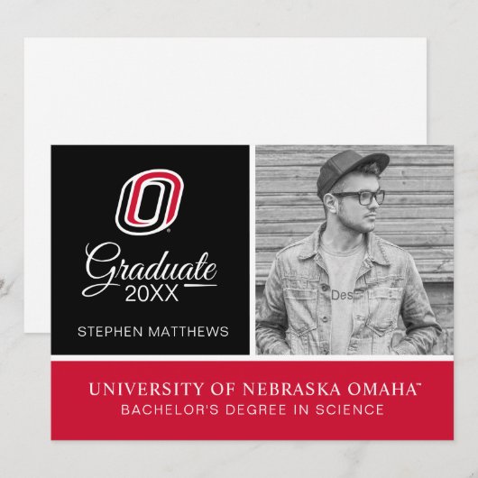 UNO Mavericks Afstuderen Kaart (Voorkant / Achterkant)