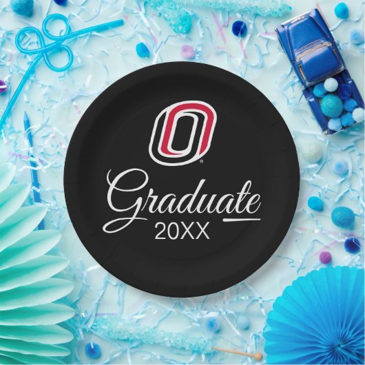 UNO Mavericks Afstuderen Papieren Bordje (Feest)