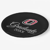 UNO Mavericks Afstuderen Papieren Bordje (Gekanteld)