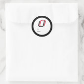 UNO Mavericks Afstuderen Ronde Sticker (Tas)
