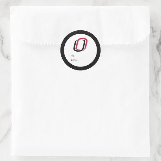UNO Mavericks Afstuderen Ronde Sticker (Tas)