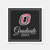 UNO Mavericks Afstuderen Servet (Voorkant)