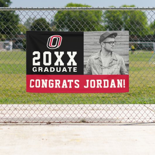 UNO Mavericks Afstuderen Spandoek (Insitu)