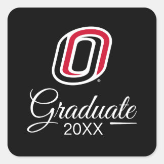 UNO Mavericks Afstuderen Vierkante Sticker