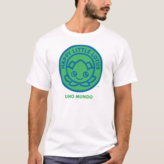 UNO MUNDO T-Shirt, Happy Little Lotus HLL_03 T-shirt (Voorkant)