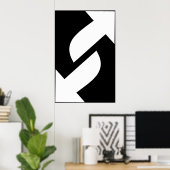 Uno - omgekeerd poster (Thuiskantoor)