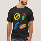 Uno-pictogrammen T-shirt (Voorkant)