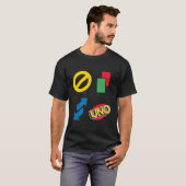 Uno-pictogrammen T-shirt (Voorkant volledig)