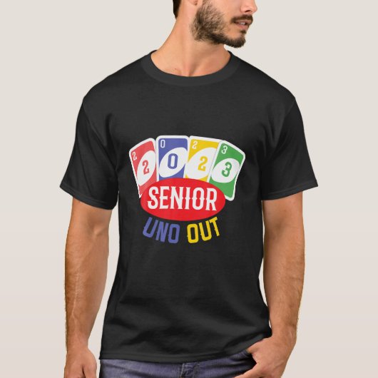 Uno Senior 2023 Uno Out Senior 2023 T-shirt (Voorkant)