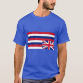 Unoccupy Hawaii Upside Down Hawaii Flag T-shirt (Voorkant)
