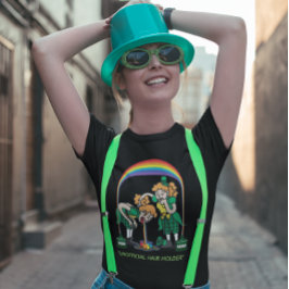 "Unofficial Hair Holder" St. Patrick's Day  T-shirt