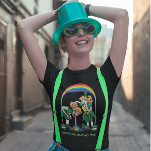 "Unofficial Hair Holder" St. Patrick's Day T-shirt