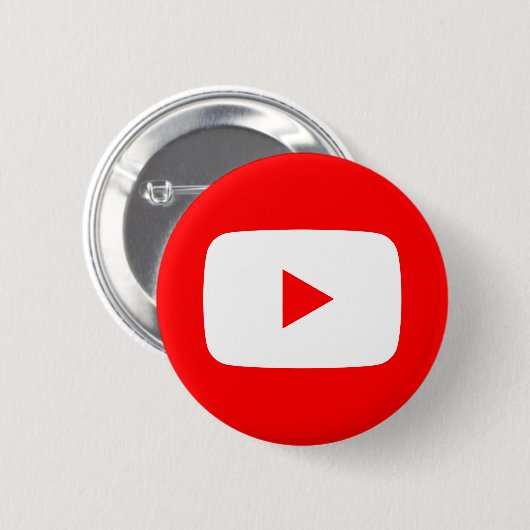 Unofficiële Button YouTube (Voorkant /achterkant)