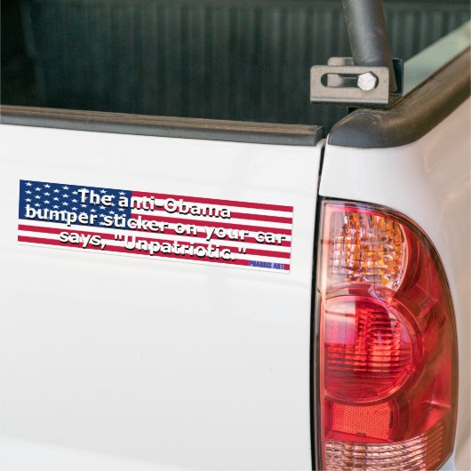Unpatriottische Bumpersticker (Op Truck)