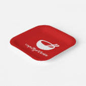 Unphở gettable Bandana Papieren Bordje (Gebogen)