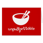 Unphphởgettable Wenskaart (Voorkant Horizontaal)