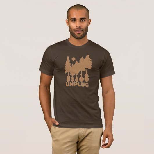 Unplug - Bluegrass Forest T shirt (Voorkant volledig)