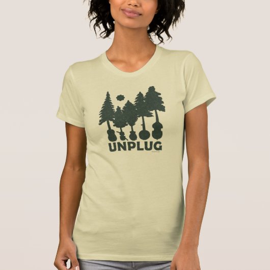 Unplug - Bluegrass Forest Woman T-shirt (Voorkant)