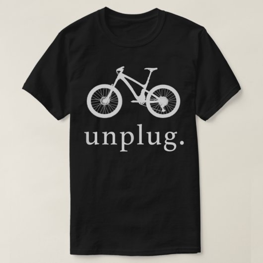 Unplug T-shirt (Design voorkant)