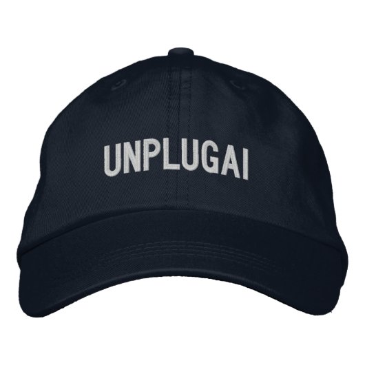 UNPLUGAI GEBORDUURDE PET (Voorkant)