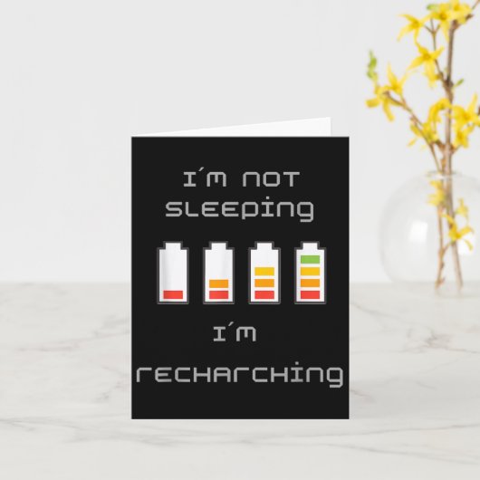 Unplugged &amp; Energized_ Cool Battery Design  Kaart (Gele Bloem)