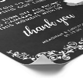 Unplugged Ceremony Sign | Wees deze man niet Poster (Hoek)