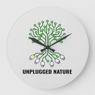 Unplugged Nature Circuit Tree USB Grote Klok