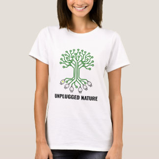Unplugged Nature Circuit Tree USB T-shirt