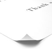 Unplugged Wedding Ceremony Sign | Please Turn Off  Perfect Poster (Hoek)