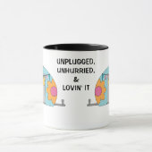Unplugried Lovin' IT Retro Camper Mok (Midden)