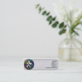 UnPuzzled Autism Awareness Profile Card Mini Visitekaartje (Staand voorkant)