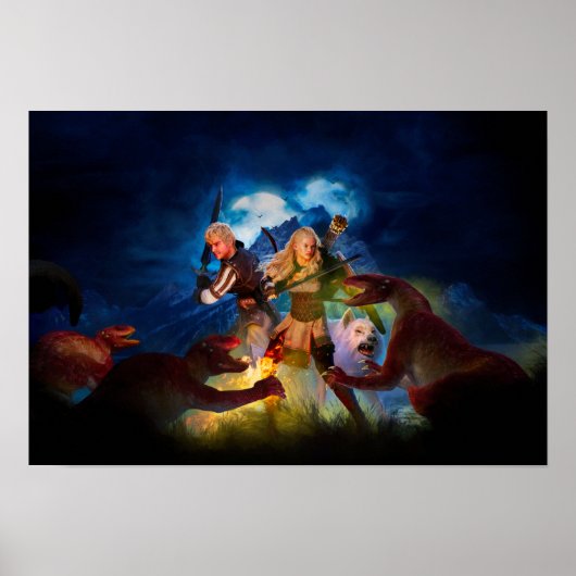 Unquenchable Flame - Klein Poster (Voorkant)