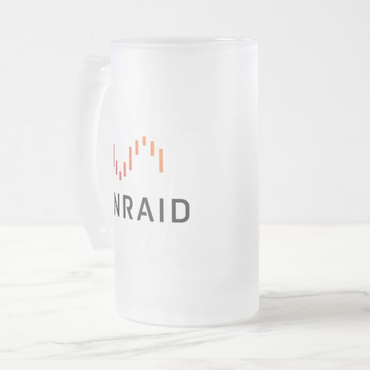 Unraid Stein Matglas Bierpul (Voorkant links)