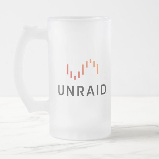 Unraid Stein Matglas Bierpul (Links)