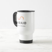 Unraid Travel Mug Reisbeker (Voorkant links)