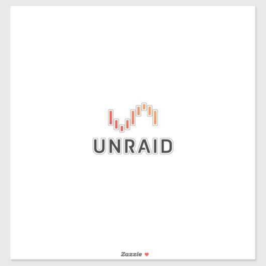 Unraid Vinyl Sticker (Vel)
