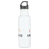 Unraid Water Fles - White (Voorkant)