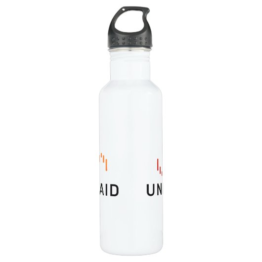 Unraid Water Fles - White (Voorkant)