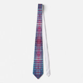 Unreal Blue Tie Dye Necktie Stropdas (Voorkant)